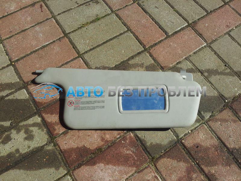 Козырек солнцезащитный правый RENAULT SCENIC GRAND SCENIC 08.06-05.09 Козырек солнцезащитный правый RENAULT SCENIC GRAND SCENIC 08.06-05.09