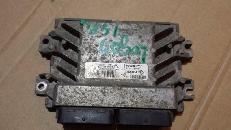 Блок управления двигателем 8200483732 RENAULT LOGAN 04-09 Блок управления двигателем 8200483732 RENAULT LOGAN 04-09