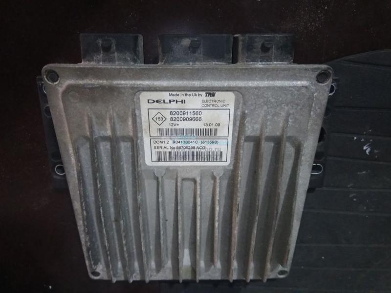 Блок управления двигателем 8200911560 8200909666 RENAULT MEGANE 2 06-09 Блок управления двигателем 8200911560 8200909666 RENAULT MEGANE 2 06-09